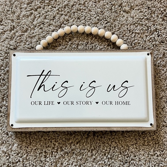 Kirklands Accents This Is Us Our Life Our Story Our Home Sign